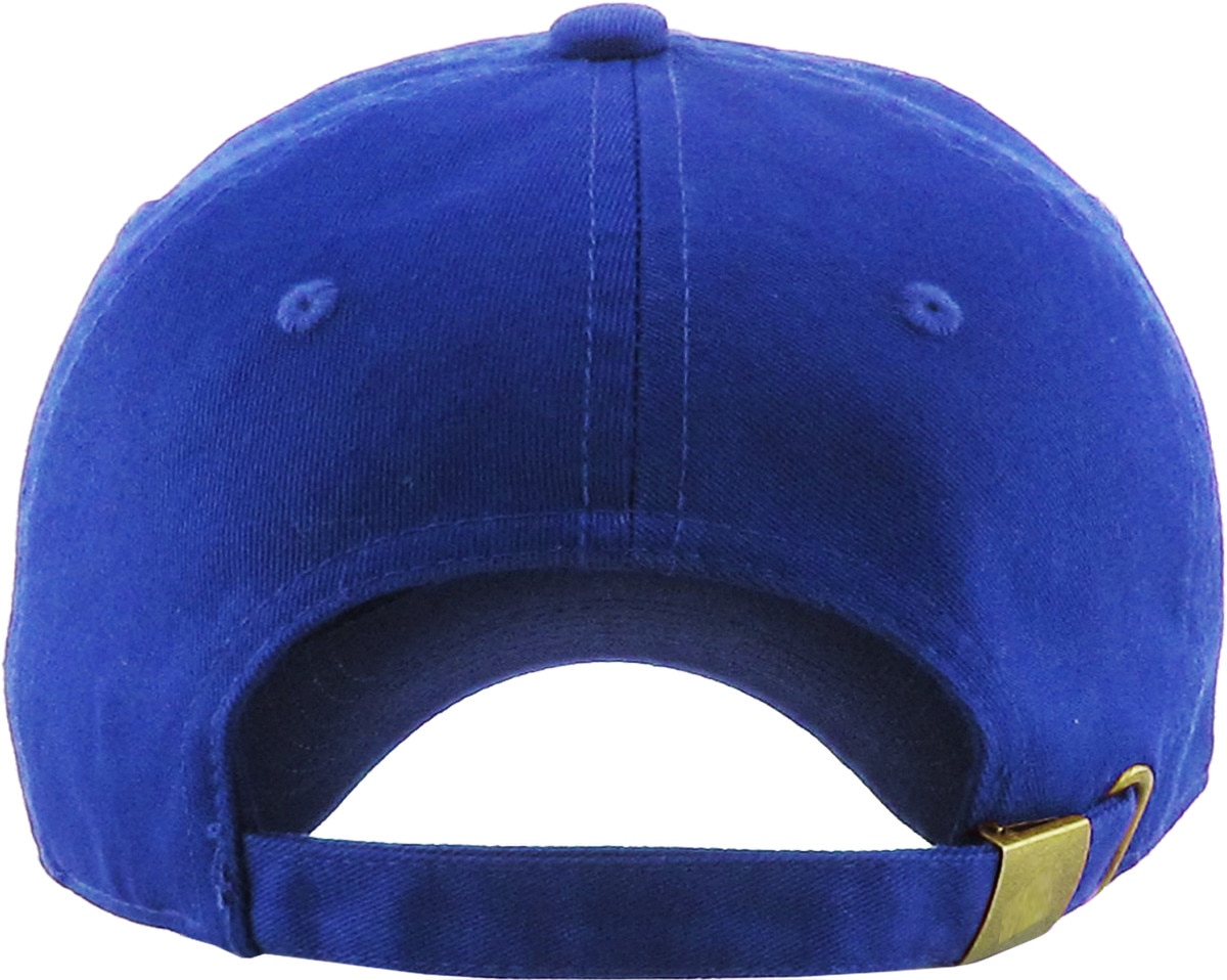 Royal Low Profile Baseball Caps Back View